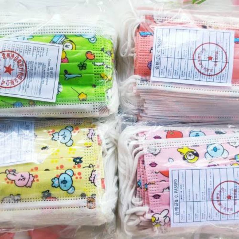 Masker anak isi 50pcs
