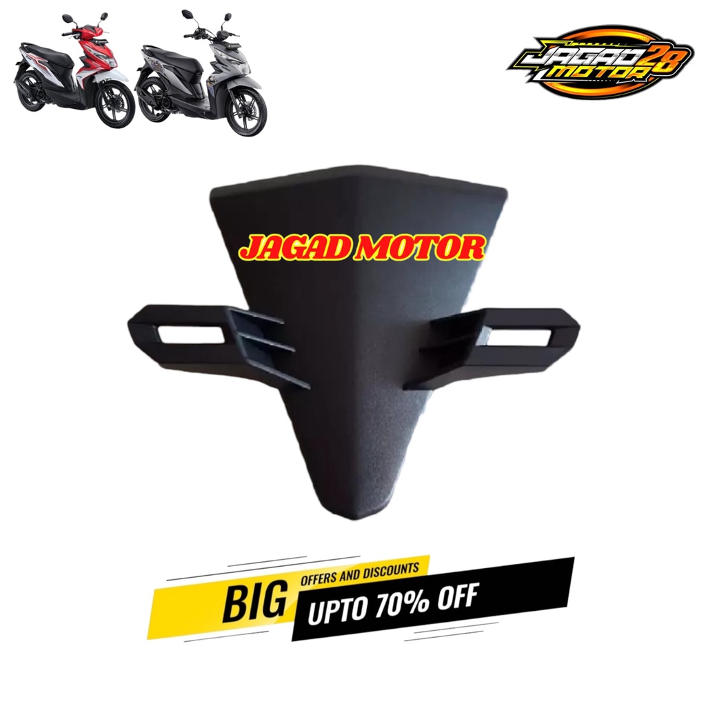 Dasi kecil Honda Beat Fi New esp 2016 2017 2018 2019 - Beat Street Pegangan Plat Nomer