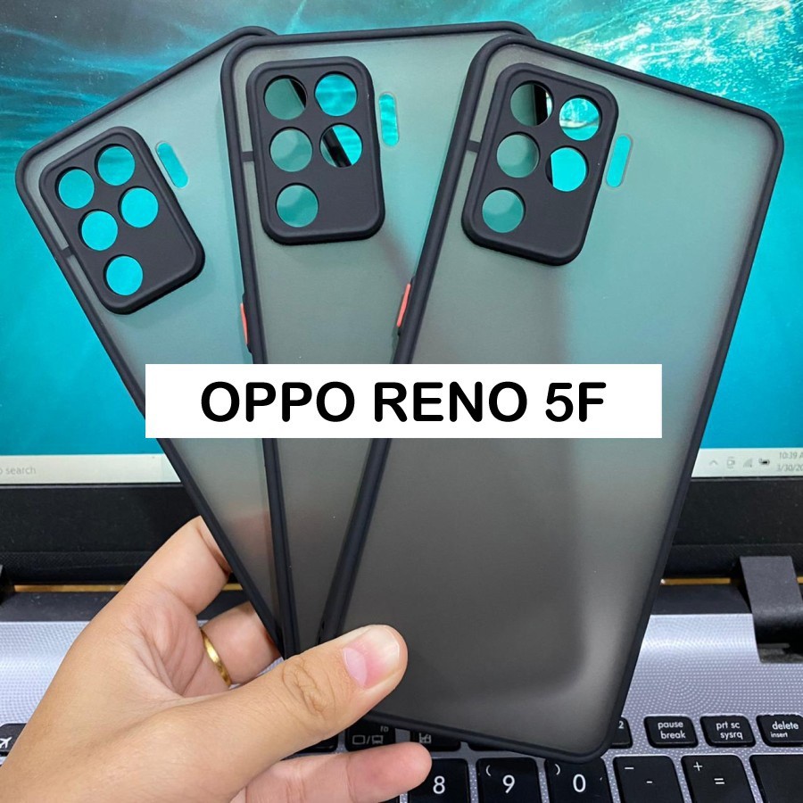 OPPO RENO 5F 5 F 2021 SOFT CASE MATTE COLORED FROSTED
