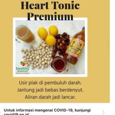 

Akhir Bulan✔️HEART TONIC PREMIUM 525ml botol plastik|SQ7