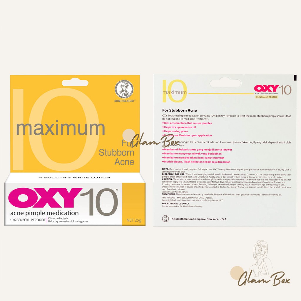 Oxy 5 Oxy 10 Oxy Cover | Oxy5 Oxy10 Acne Pimple Medication, Obat Jerawat