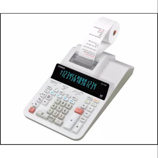 

Kalkulator printer casio DR 140 TM original 100% garansi casio indonesia calculator printing kasio