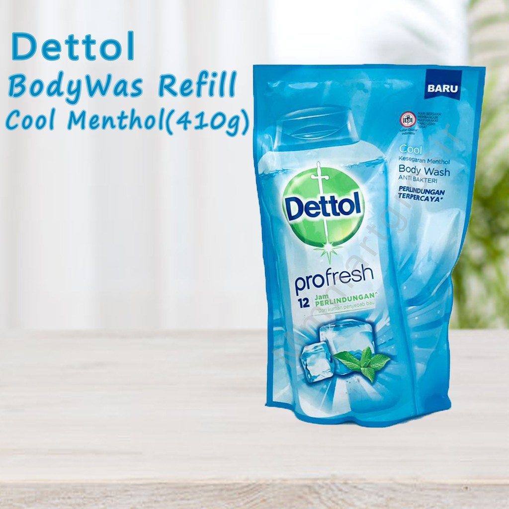 DETTOL REFILL BODYWASH 410g / SABUN