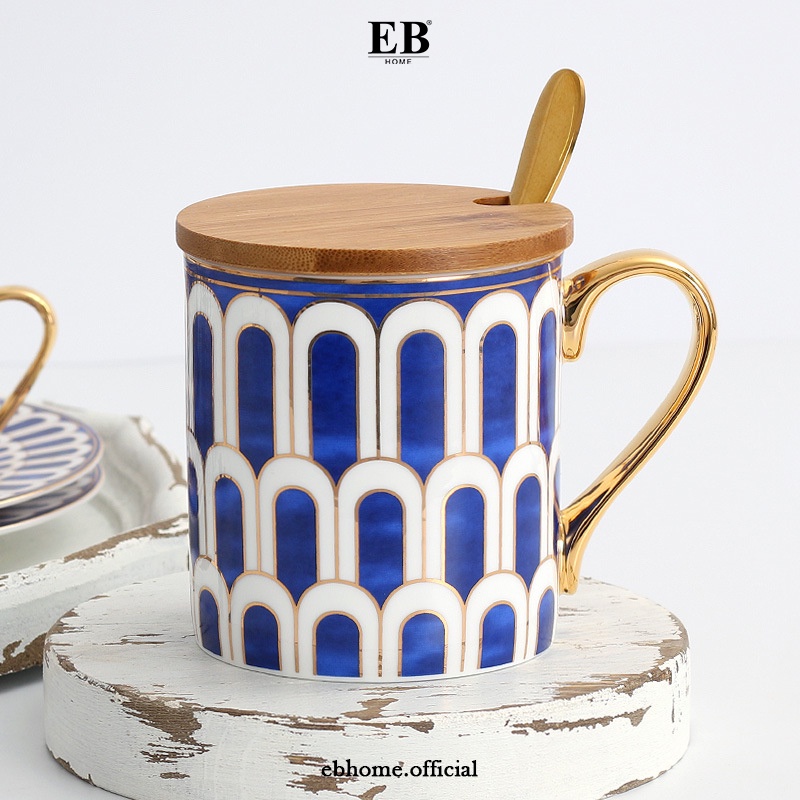 Gelas Keramik Cantik / Luxury Mug Set 41/4