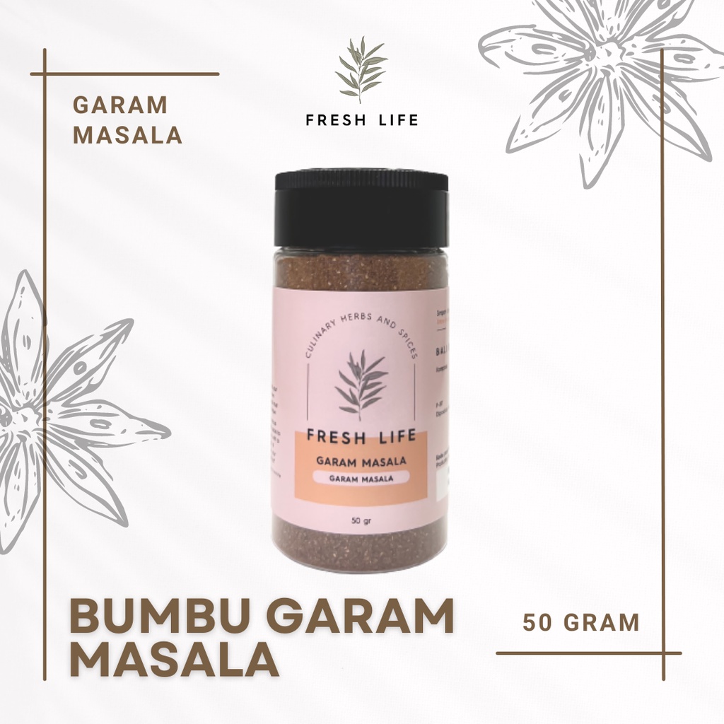 

Bumbu Garam Masala (Garam Masala) Fresh Life 50 gr