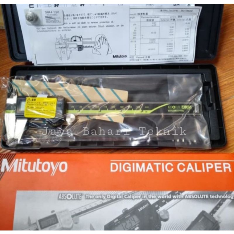 Promo Digital Caliper Mitutoyo Absulote Digimatic Sigmat 6 Inch Japan