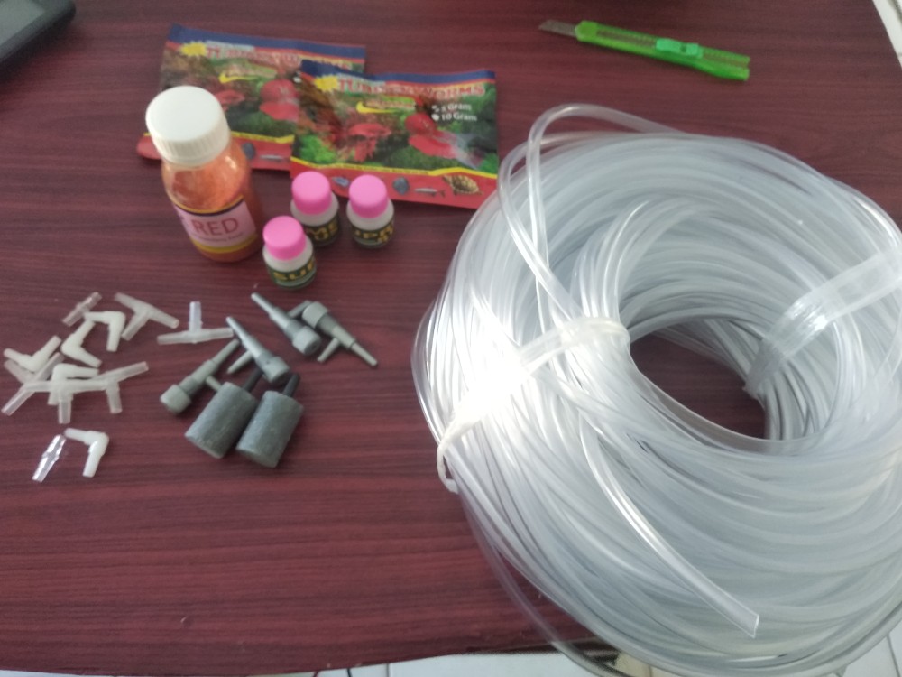 Konektor/sambungan Untuk Selang Aerator 3/16 Model Lurus