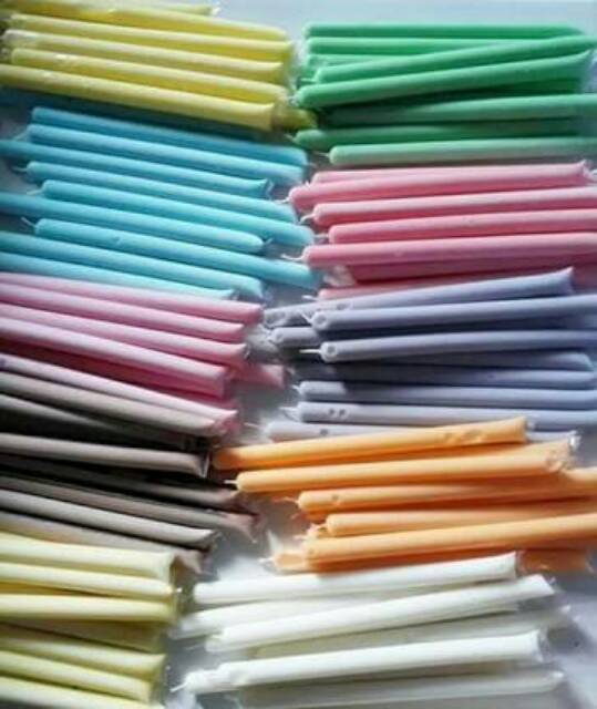 Plastik es pensil murah isi 100pcs