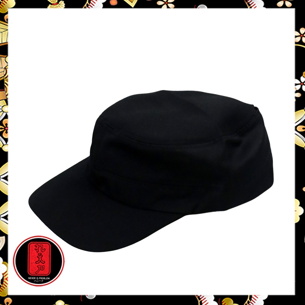 Topi Flat Top Komando City Hunter - F314 - Black