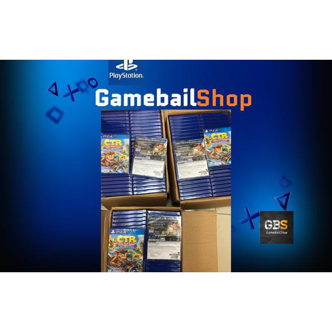 PS4 Game - CTR Nitro Fueled Crash Team Racing ( Reg 3 Asia / English ) termurah 