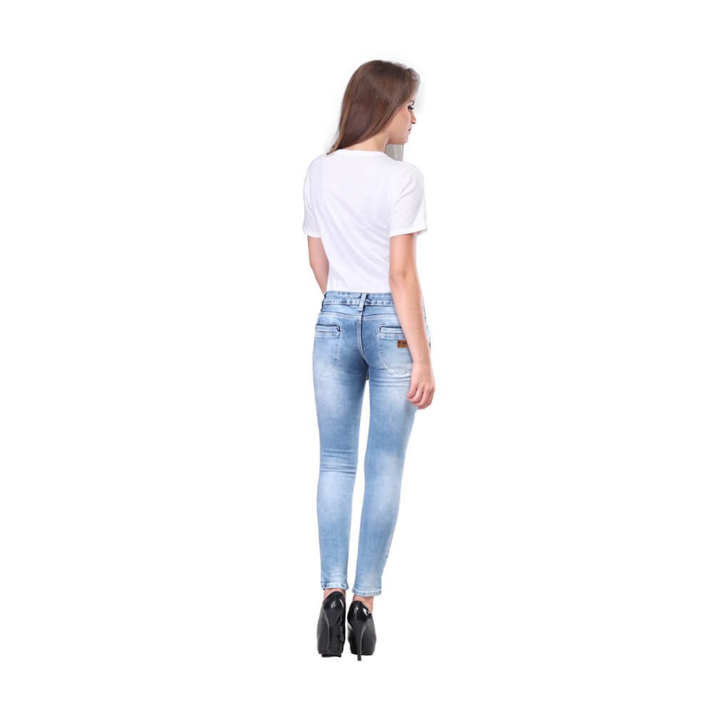 Celana Jeans Wanita Slim fit / Ripped Jeans / Denim Cewek STRETCH