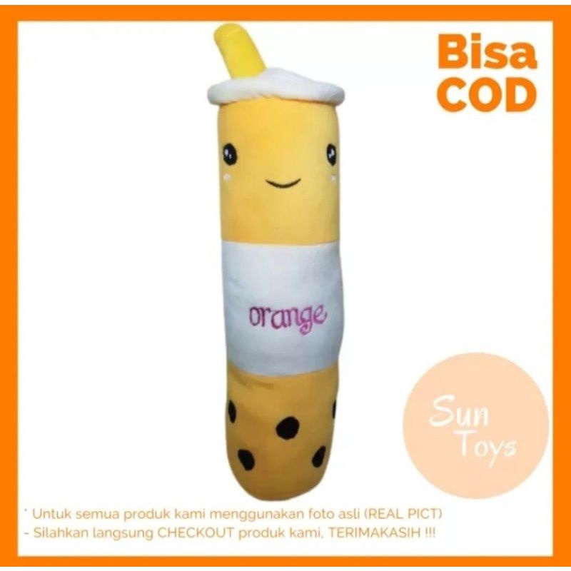 boneka guling boba panjang 60cm