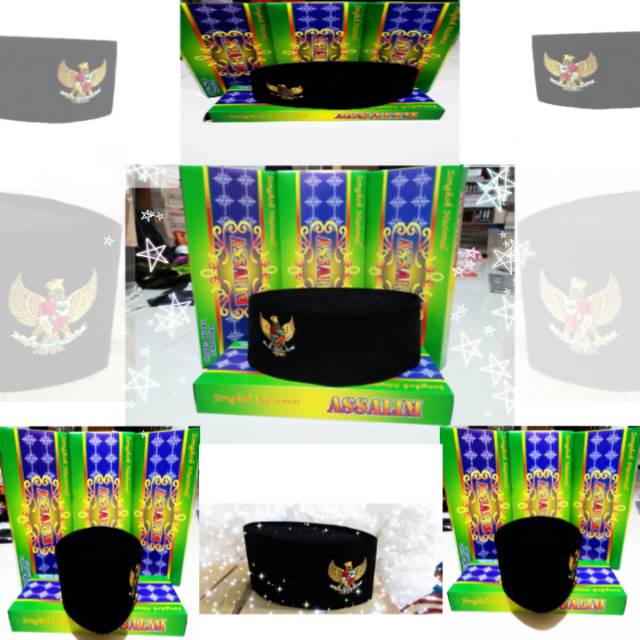 Peci Garuda, Logo Bordir