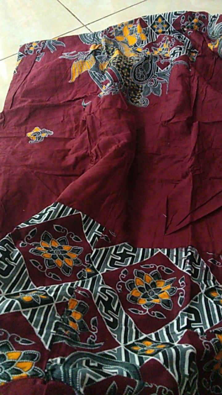 Maura Couple - Sania Ruffle Batik Couple Ori Ndoro Jowi Dnt Garansi