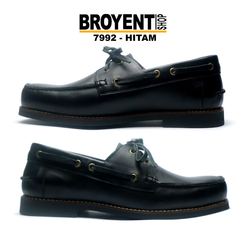 Sepatu Pantofel Formal Pria Kulit Asli 7992