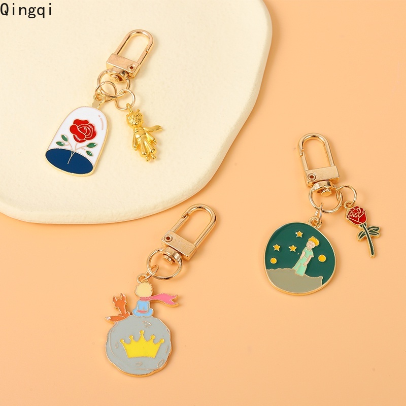 Gantungan Kunci Bentuk Pangeran Kecil Rubah Planet Universe Untuk Tas