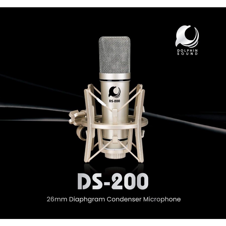 Dolphin Sound DS200 DS-200 MK2 Mic Condenser