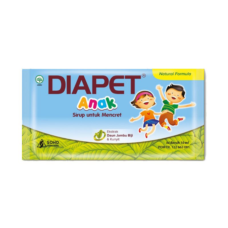 

DIAPET ANAK CAIR, MENGATASI DIARE PADA ANAK PERSACHET