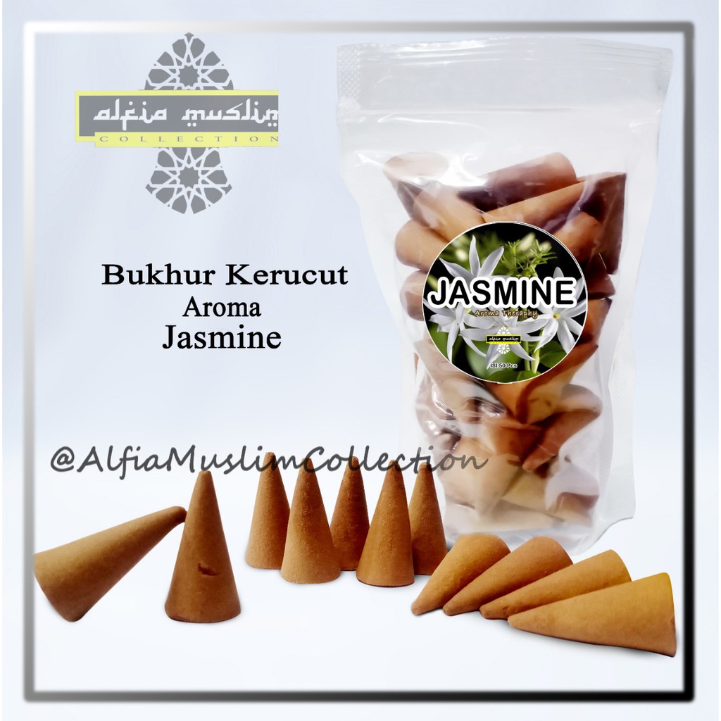 Buhur Jasmine Buhur Pengaharum Ruangan Buhur Kerucut Isi 25