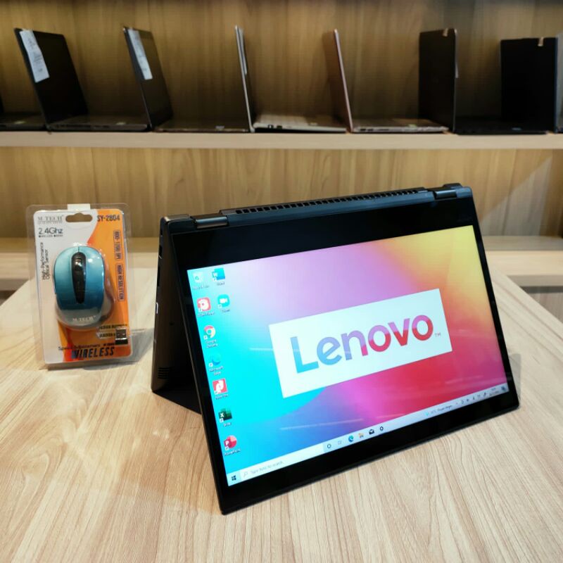 Laptop LENOVO YOGA 520 - Hitam (core i5 gen 8) Ram 8gb Ssd 256gb Dual VGA Nvidia MX130 2gb