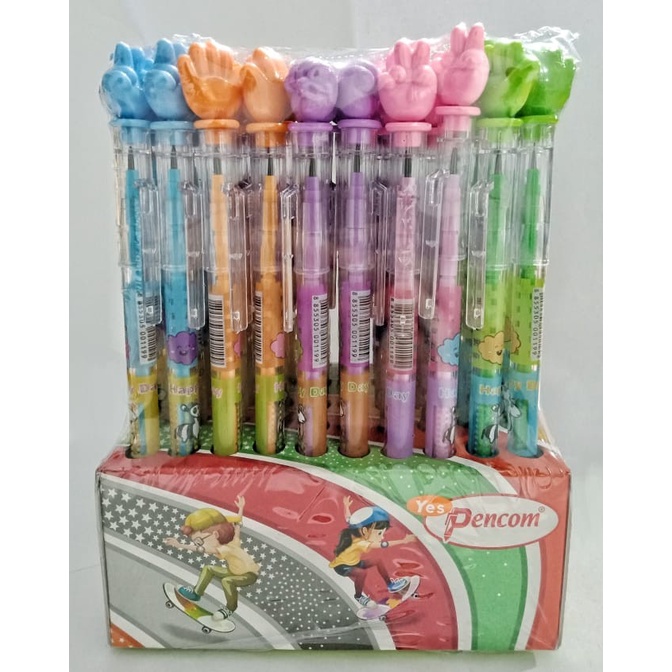 

Pencom Pencil Finger Style Topper / Pensil Pencom Gaya Jari