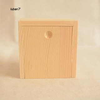Lb7 Kotak Kayu Simple Vintage Ukuran Kecil untuk Gadget Lb7 Kotak Kayu Simple Vintage Ukuran Kecil untuk Gadget