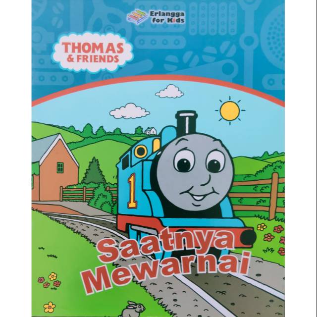 Buku Mewarnai Thomas Friends Saatnya Mewarnai Shopee Indonesia