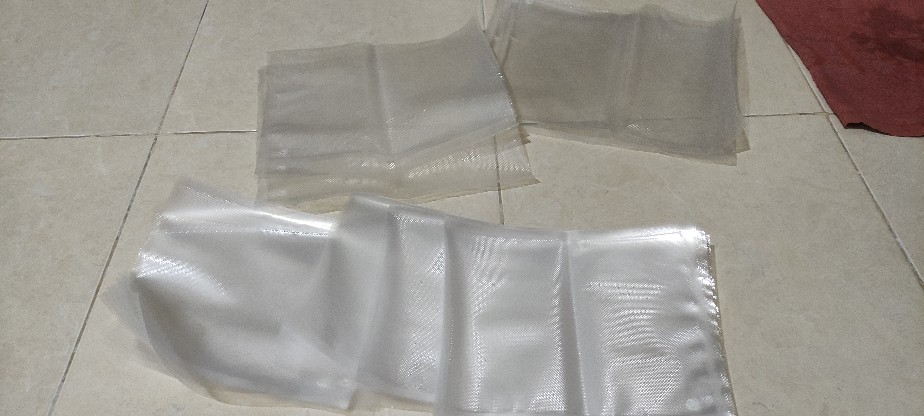 Plastik Vacuum / Vacum Bag Embossed / Plastik Vakum Makanan Embos - Delkochoice