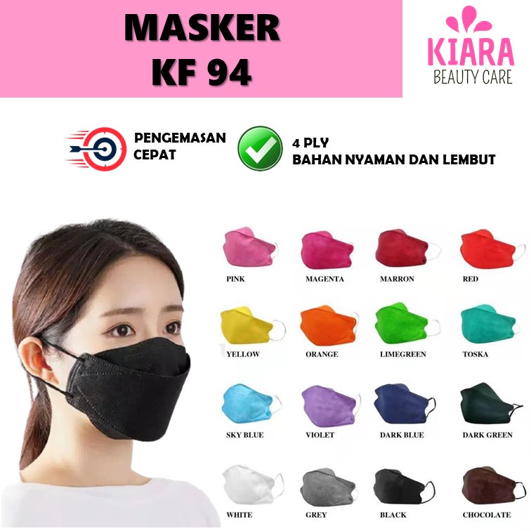 Masker KF94 - Masker MOUSON We Mask Careion | EVO 3D Mask - Masker Korea convex masker 4D (4ply)