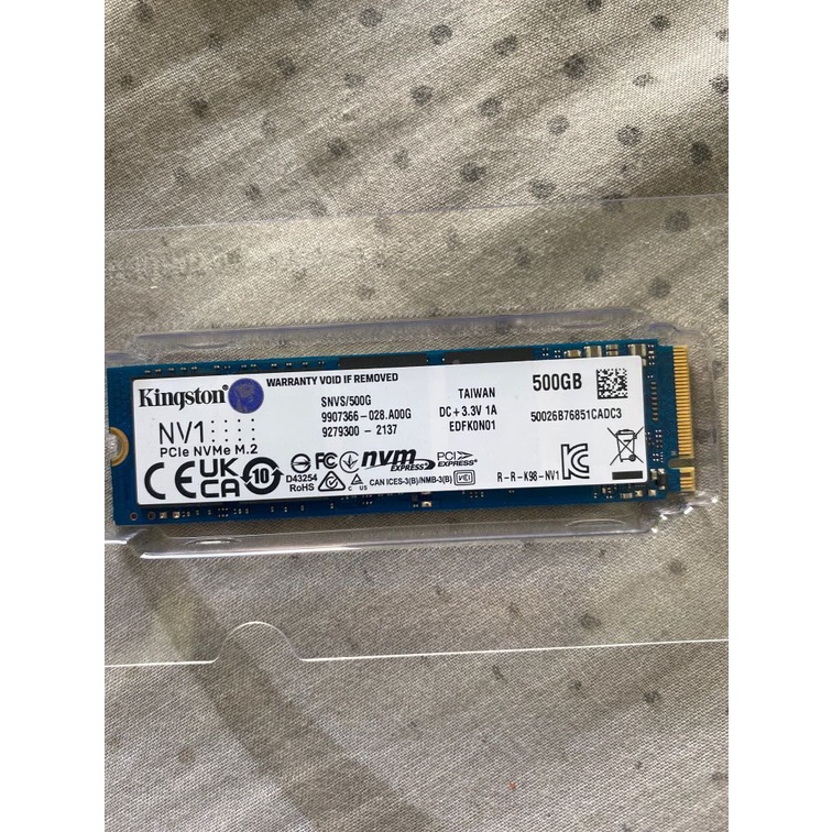 SSD Kingston SSD NV1 M.2 NVME 500 Gb ORIGINAL RESMI