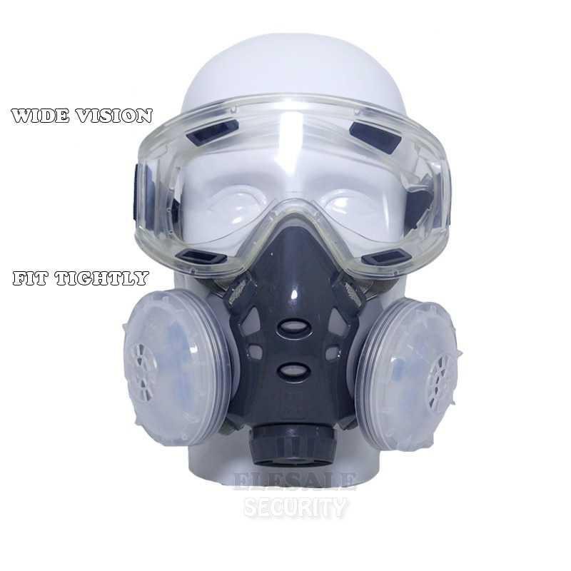 SAFURANCE Masker Gas Respirator Anti-Dust Chemical - SF03