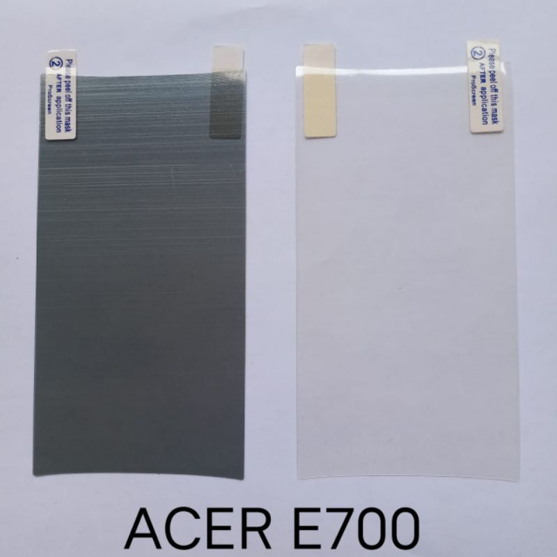 Anti Gores Acer E700 . Z4 bening &amp; Spy screen guard screen protector pelindung layar