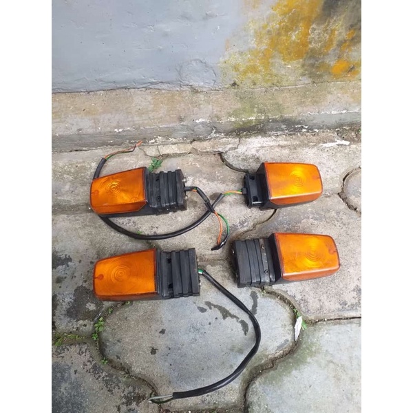 lampu sein set depan belakng honda gl max gl pro original copotan