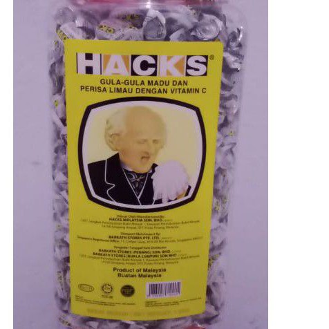 PERMEN HACKS  MADU LIMAU 100GR(REPACK)