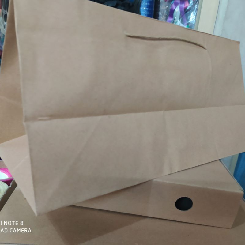 

Paper bag bronis panjang 35 isi 12pcs