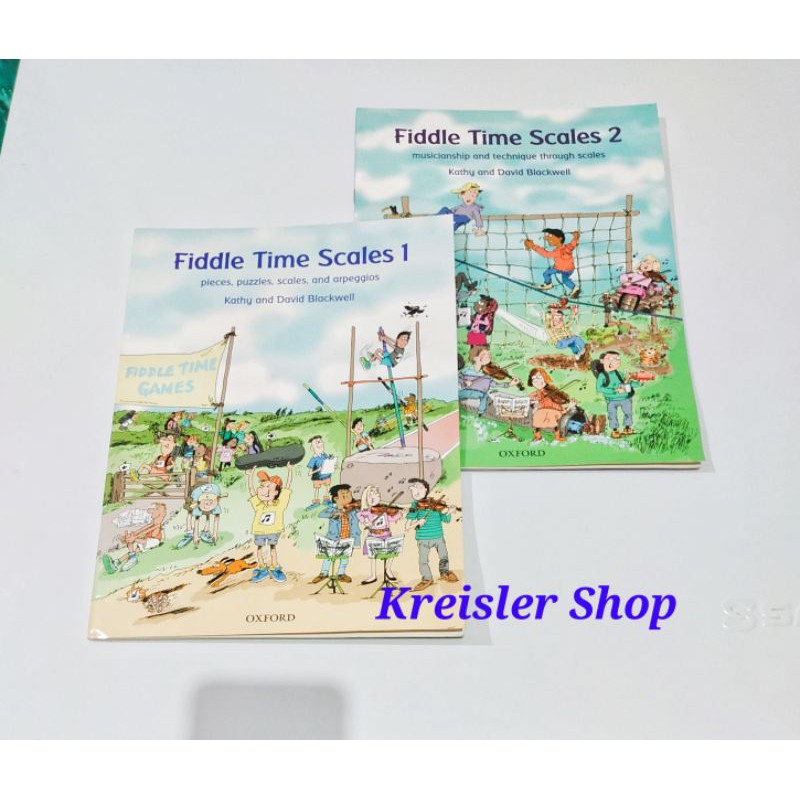 Fiddle Time Scales by Kathy David Blackwell buku biola tangga nada violin scales book