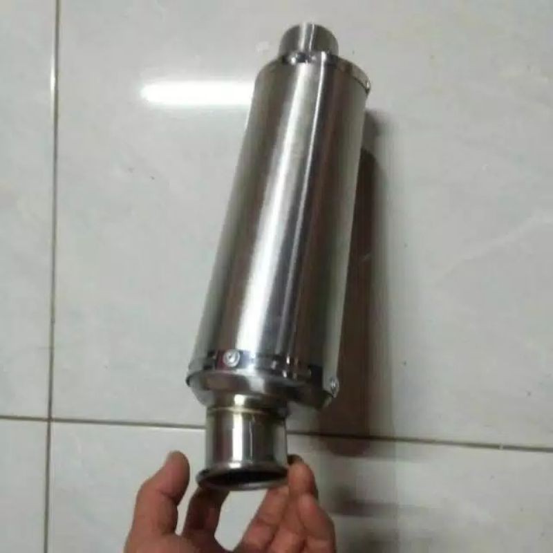 SLINCER KNALPOT POLOS TRIOVAL 30CM ONLY D 50 MM