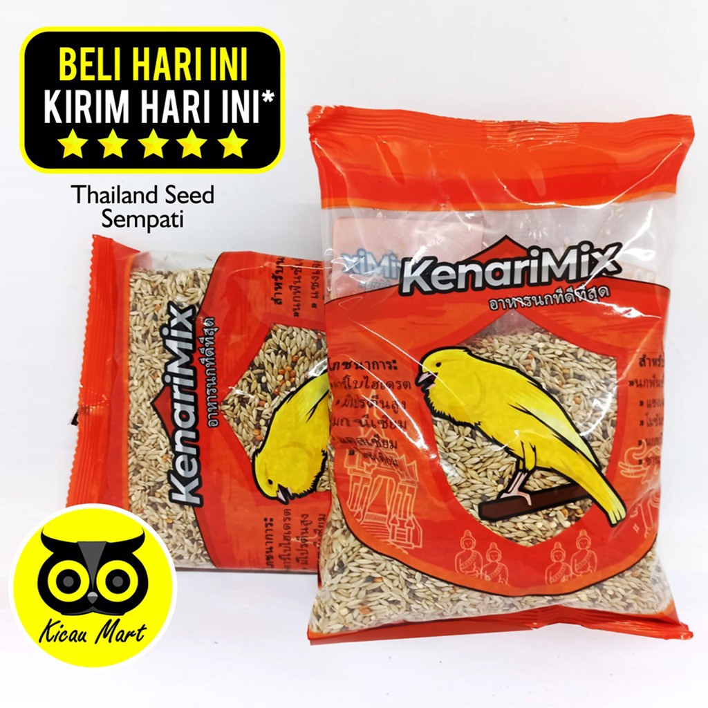 PAKAN MAKANAN HARIAN BURUNG KENARI BLACKTHROAT FINCH MILET MILLET KENARI MIX VITAMIX PVTCCPH