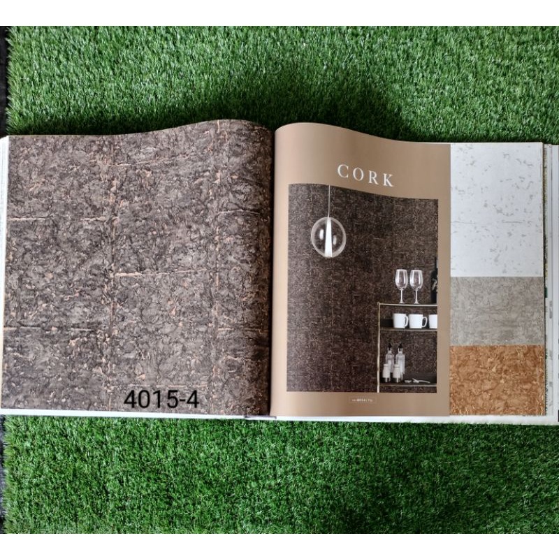 Wallpaper Dinding KOREA Marble Granit Roll Besar 15mtr