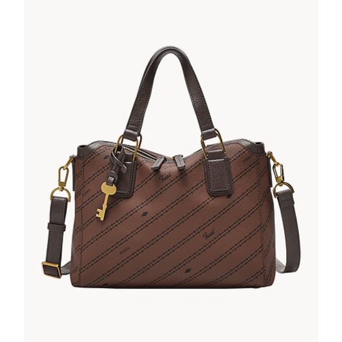 Fos5iL jacqueline satchel brown black