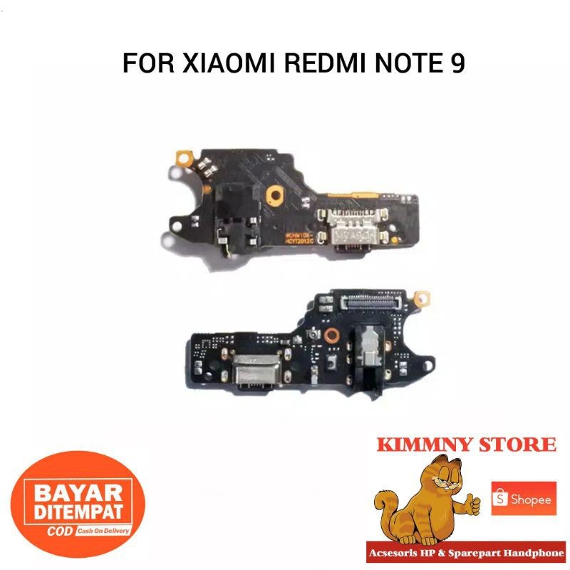 BOARD CONECTOR KONEKTOR CHARGER CAS XIAOMI REDMI NOTE 9 / NOTE 9 PRO ORIGINAL