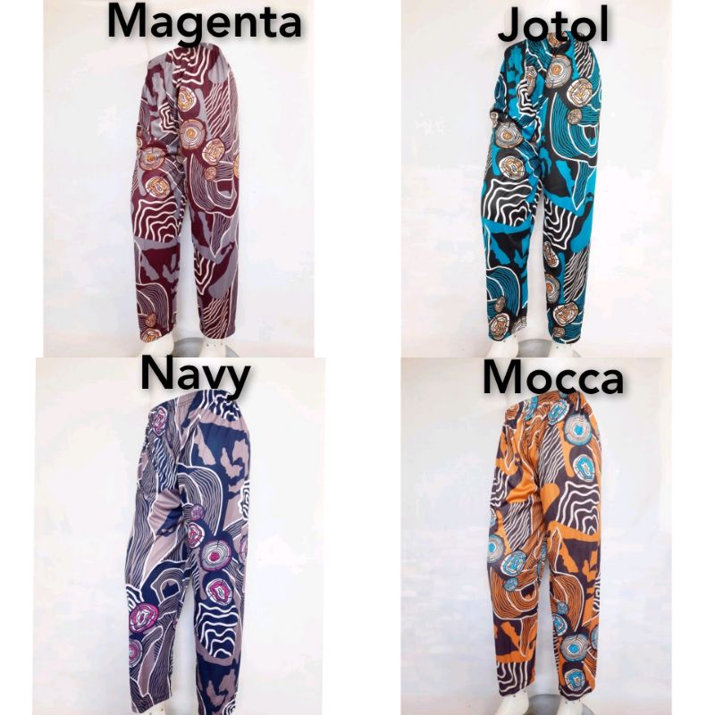 Celana panjang motif Celamis motif Abstrak Besar