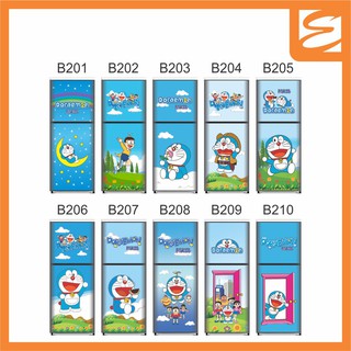  Stiker Kulkas 2 Pintu doraemon  Sticker Kulkas  Shopee 