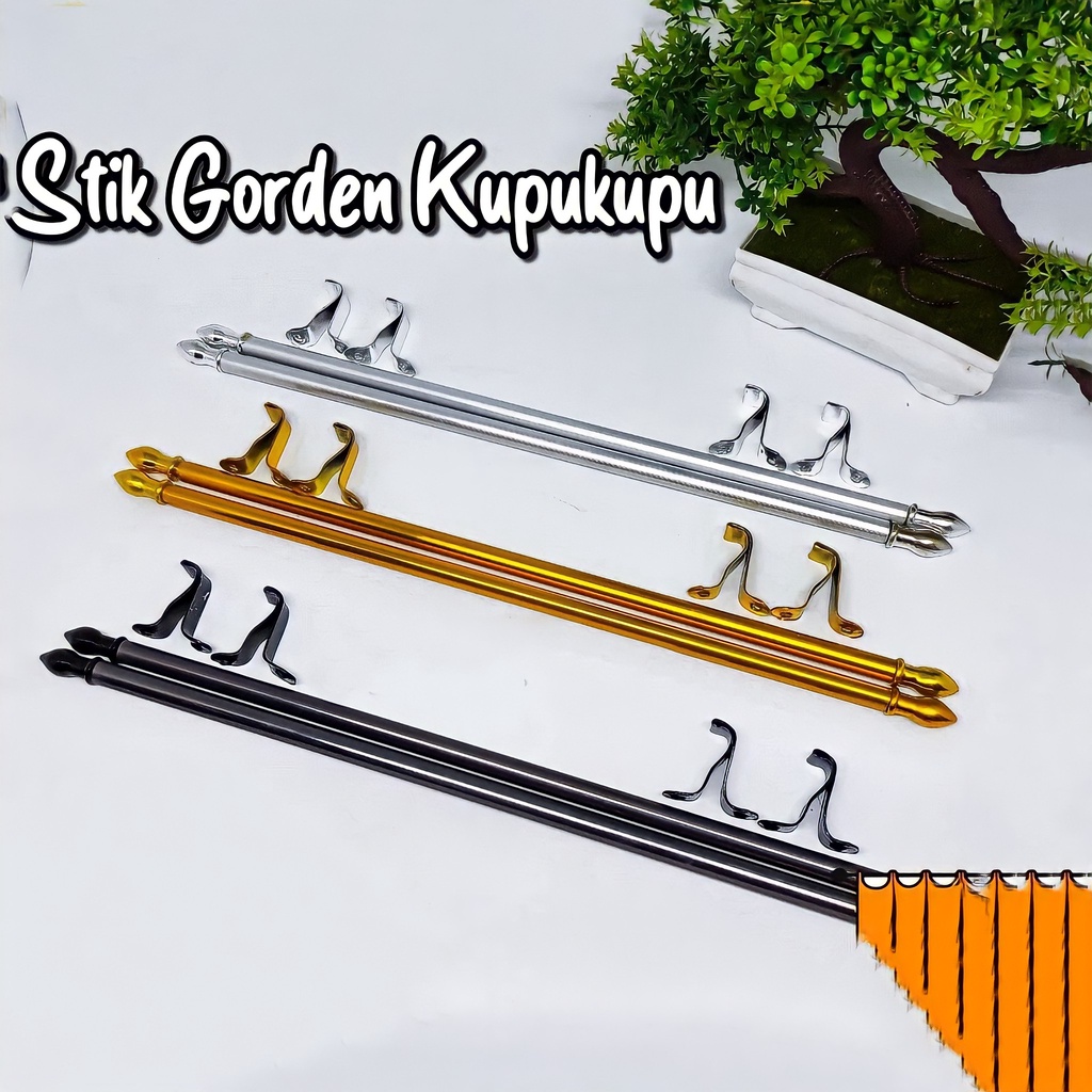 Stik Gorden Kupu-kupu Batang Besi Gorden Kupu Kupu Batang Besi Gorden Minimalis