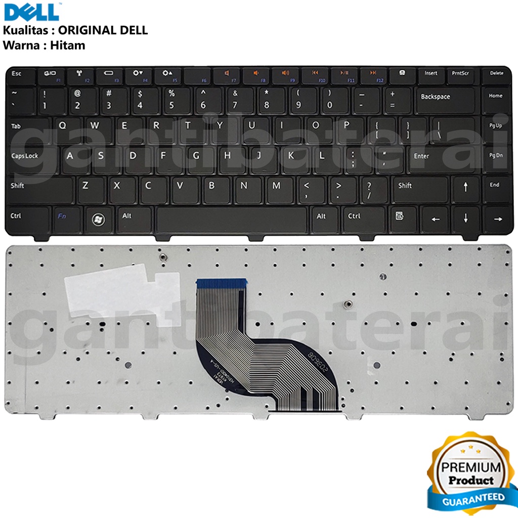 Keyboard Laptop De Inspir 14V 14R N4010 N4020 N4030 N5020 N5030 M5030