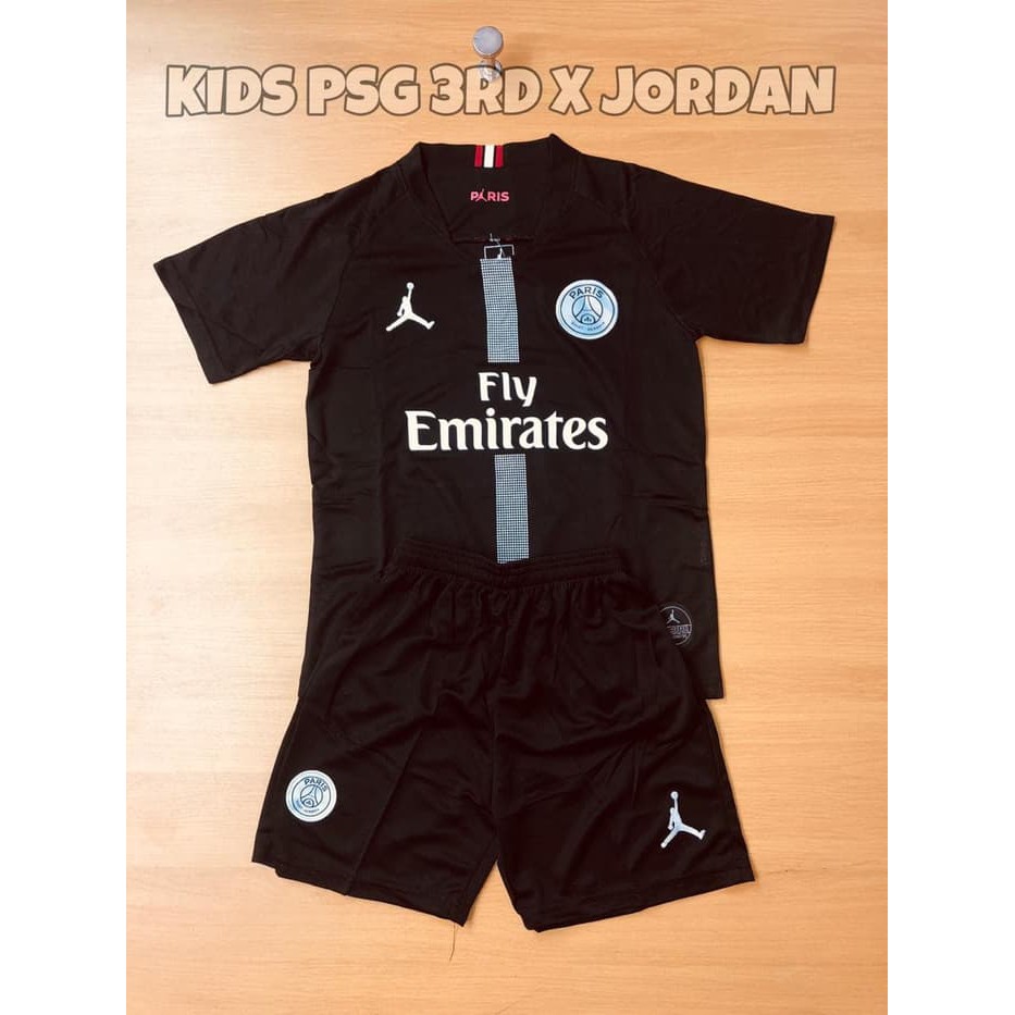 Terlaris Jersey Baju Obral Kids Anak Kecil Psg 3Rd Air Jordan 18/19 Grade Ori |