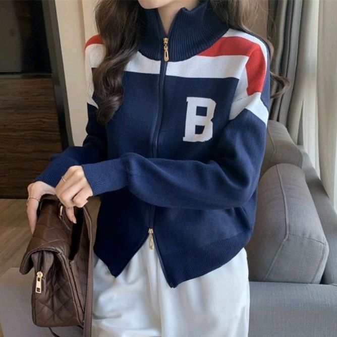 A397 Baju outer auter kardigan luaran lengan panjang rajut knit Korean style wanita import baju atas