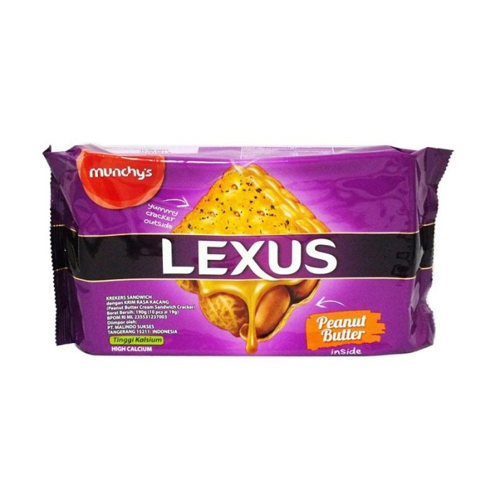 

MUNCHY LEXUS PEANUT CHEESE CHOCO CREAM 225GR / 190 GRAM