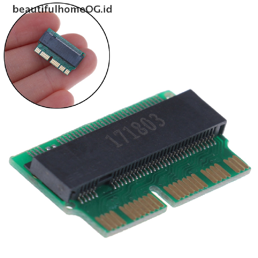 Kartu adapter Konverter SSD M.2 NVME Untuk 2013-2015 Mac book air