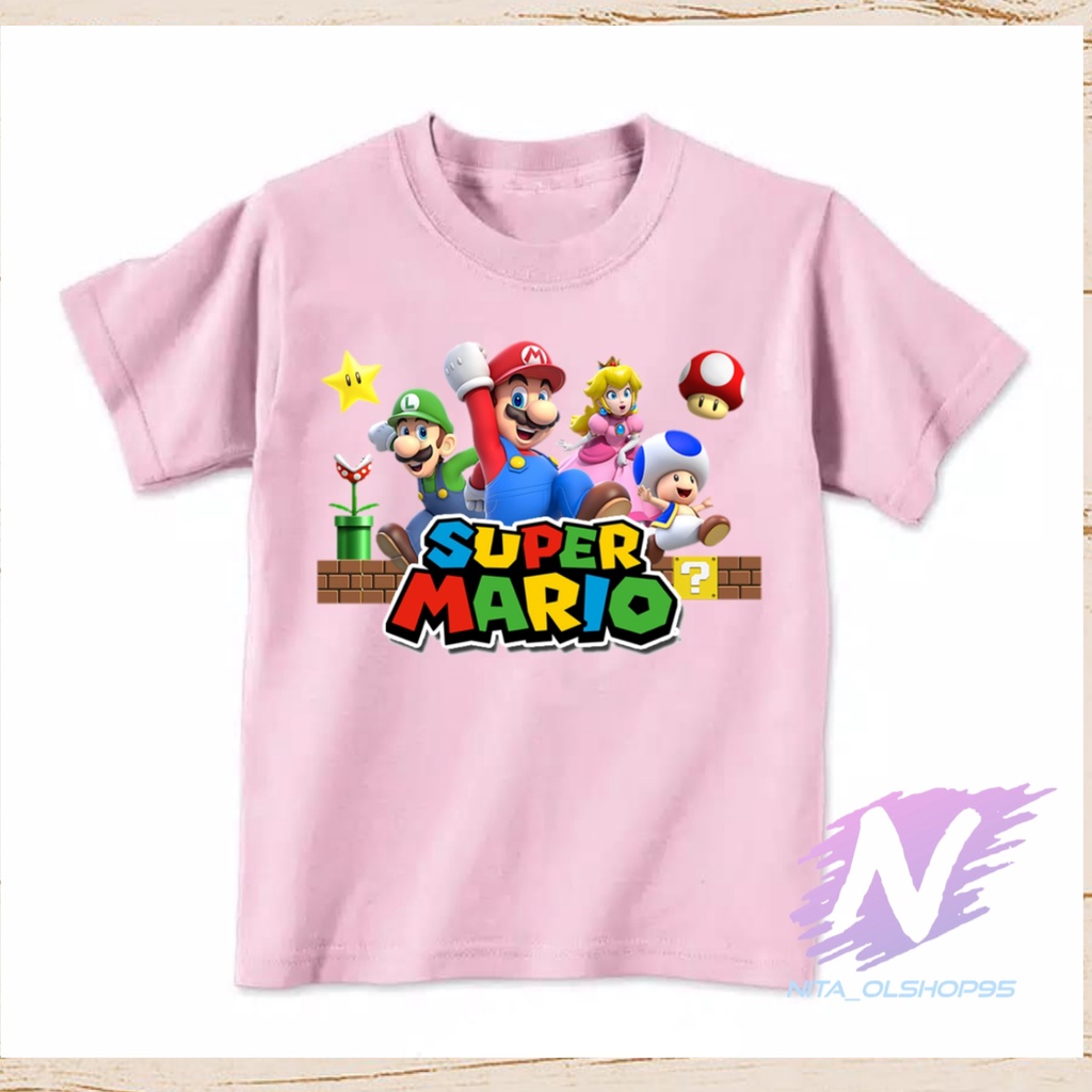 KAOS ANAK SUPER MARIO
